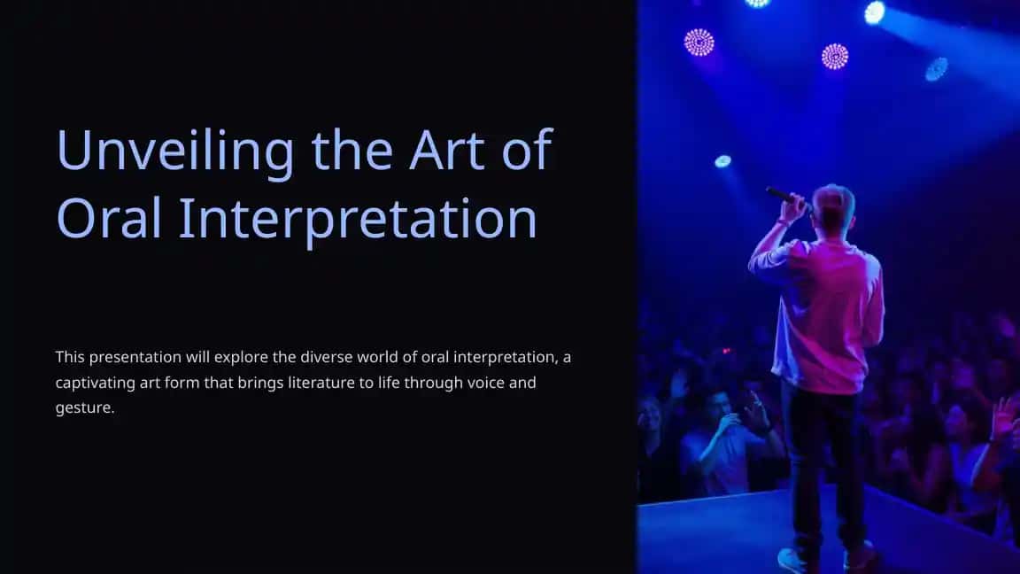 Dramatic Interpretation