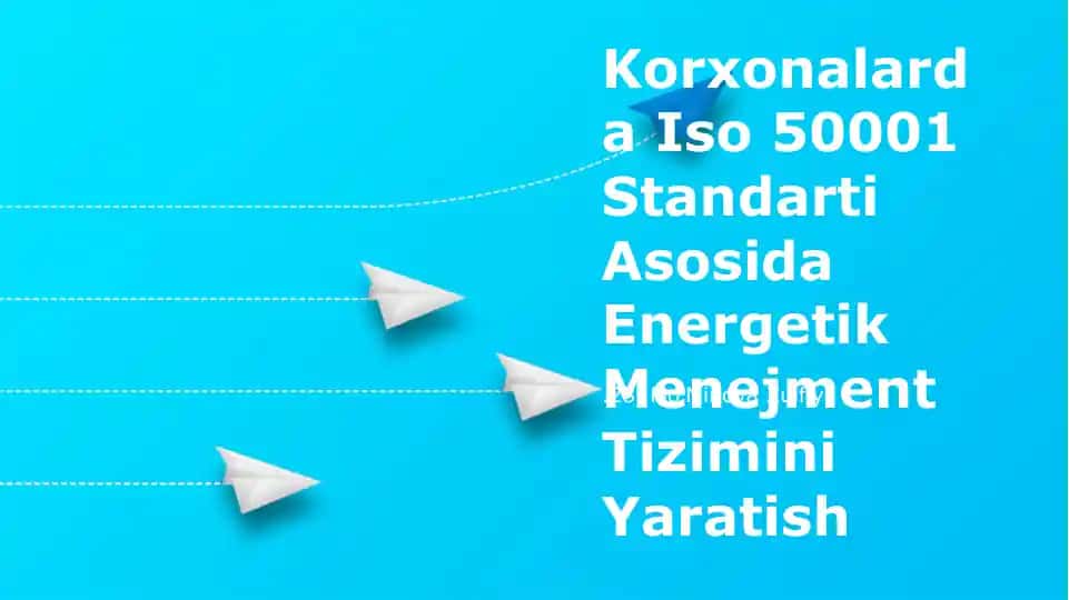 ISO 50001 standartiga kirish
