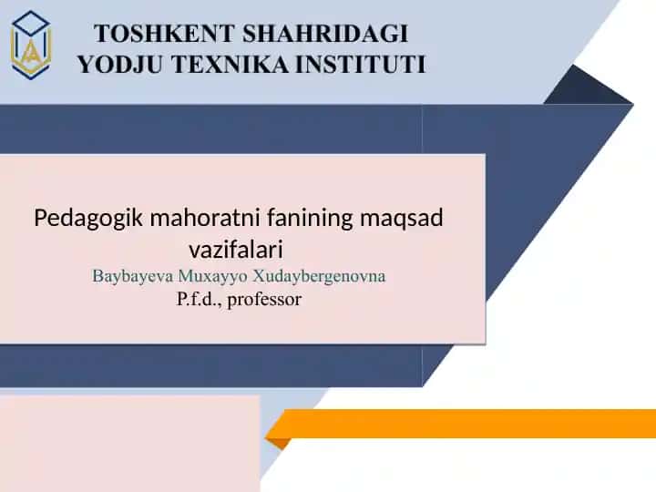 Pedagogik mahorat