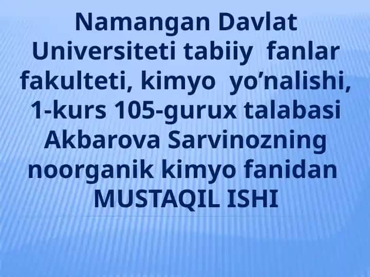 Transuran Elementlar