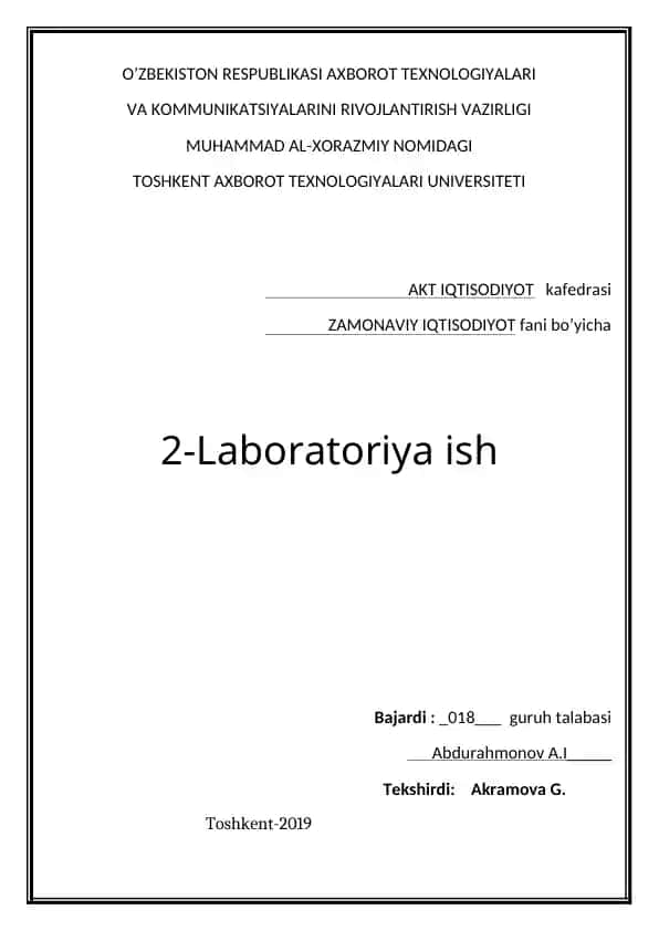Bozor iqtisodiyoti