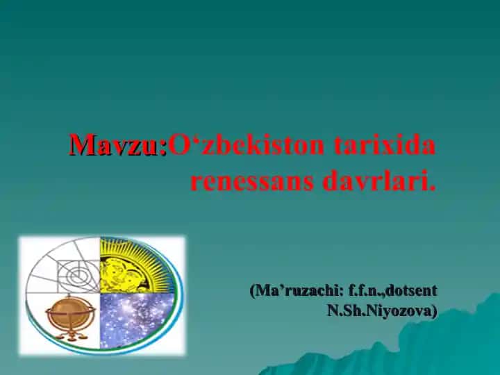 O‘zbekiston tarixida renessans davrlari