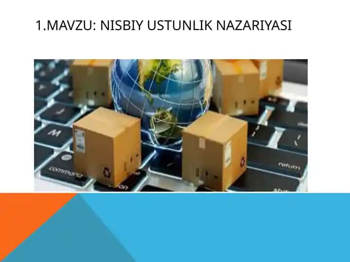 Nisbiy ustunlik nazariyasi