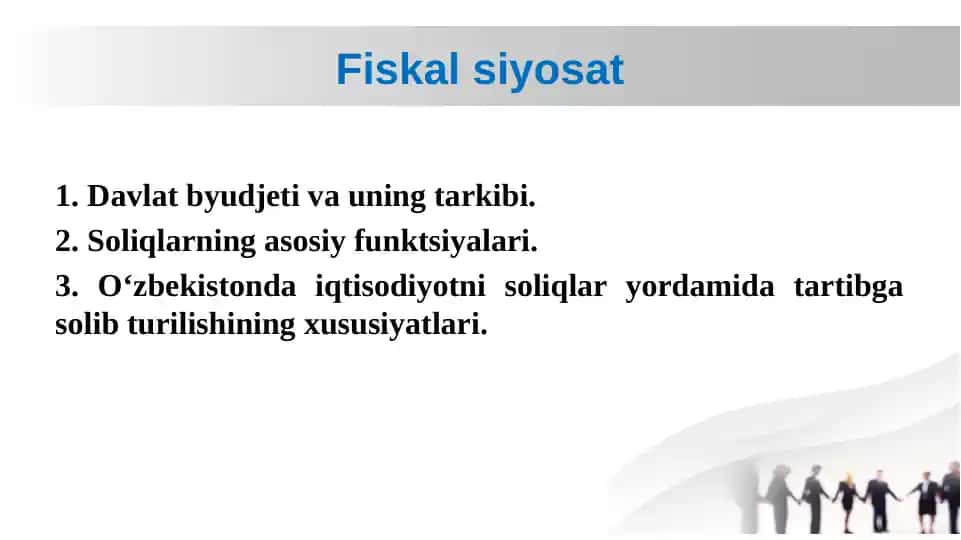 Fiskal siyosat