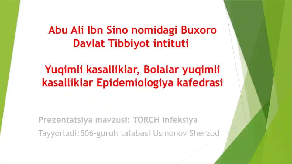 TORCH infeksiya