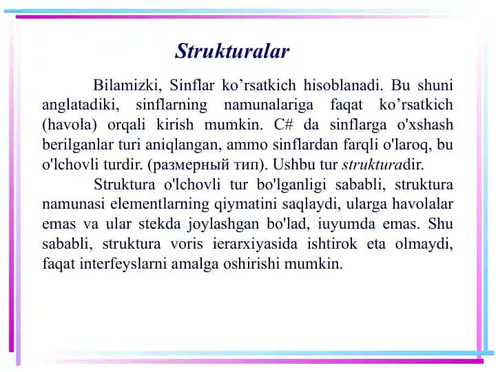 Strukturalar