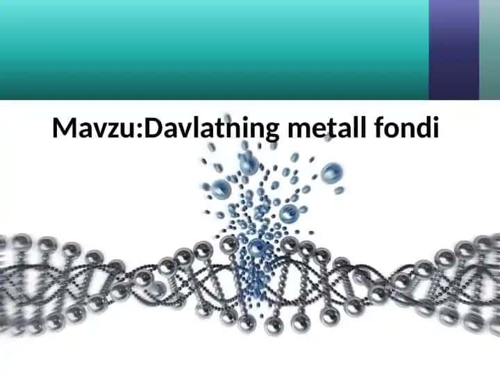 Davlatning metall fondi