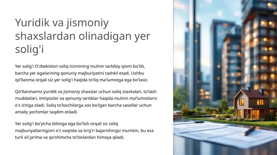 Yer Solig'i Qo'llanma
