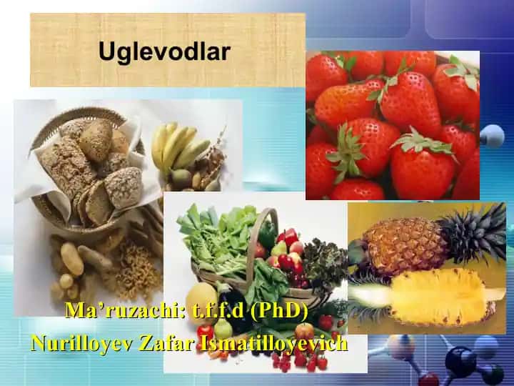 Uglevodlar