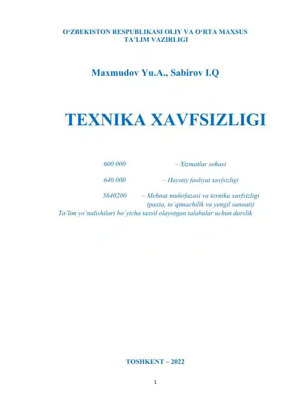 Texnika xavfsizligi