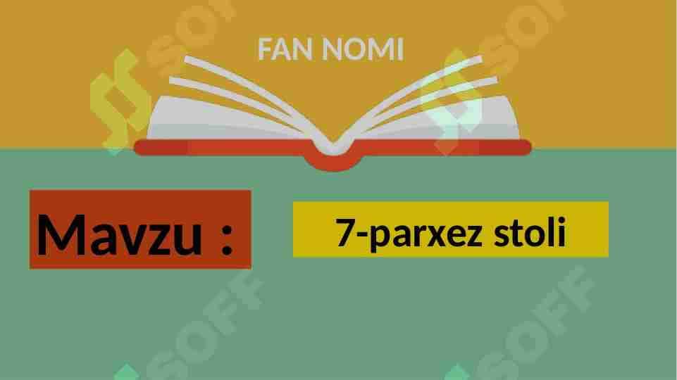7-parxez stoli