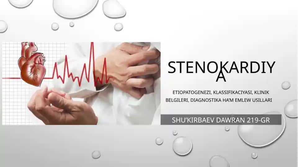 Stenokardiya