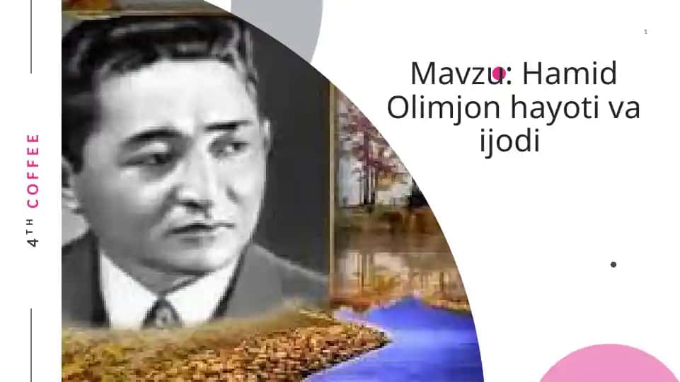 Hamid Olimjon hayoti va ijodi