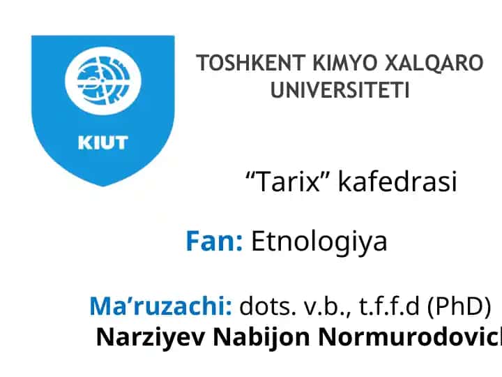 Etnologiyaning asosiy yo‘nalishlari va maktablari