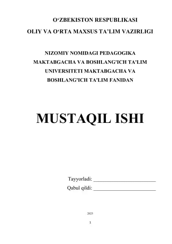 Maktabgacha ta’lim muassasasi, oila va maktab hamkorligi
