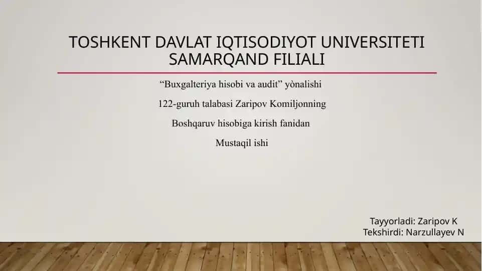 Xo'jalik yurituvchi sub'ekti