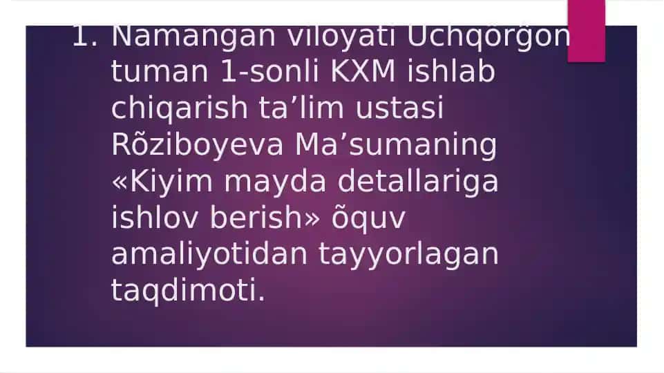 Universal mashinalar turlari