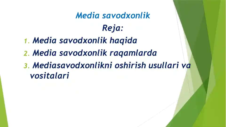 Mediasavodxonlik