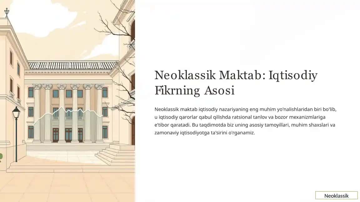 Neoklassik Maktab