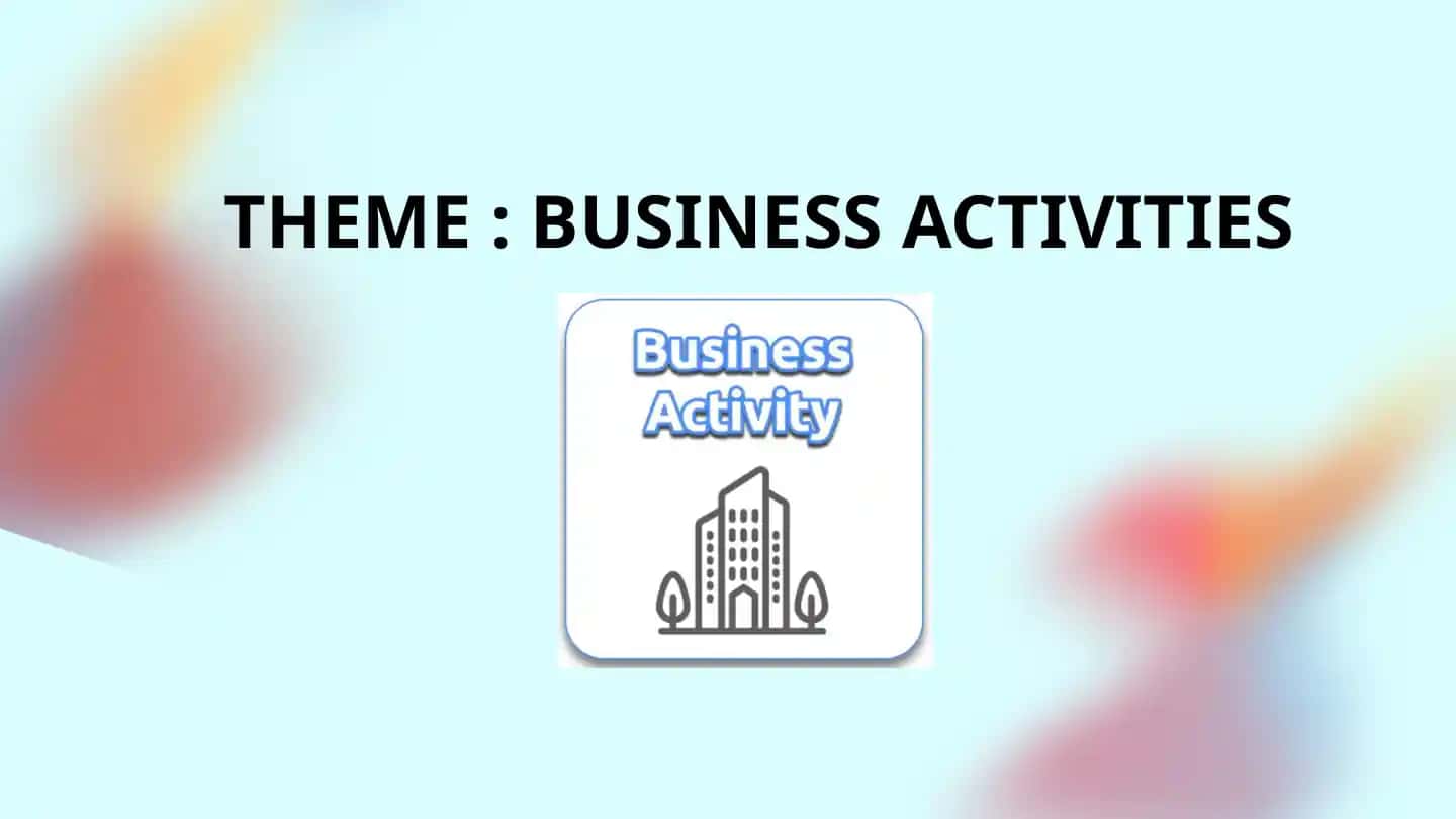 Business Activities