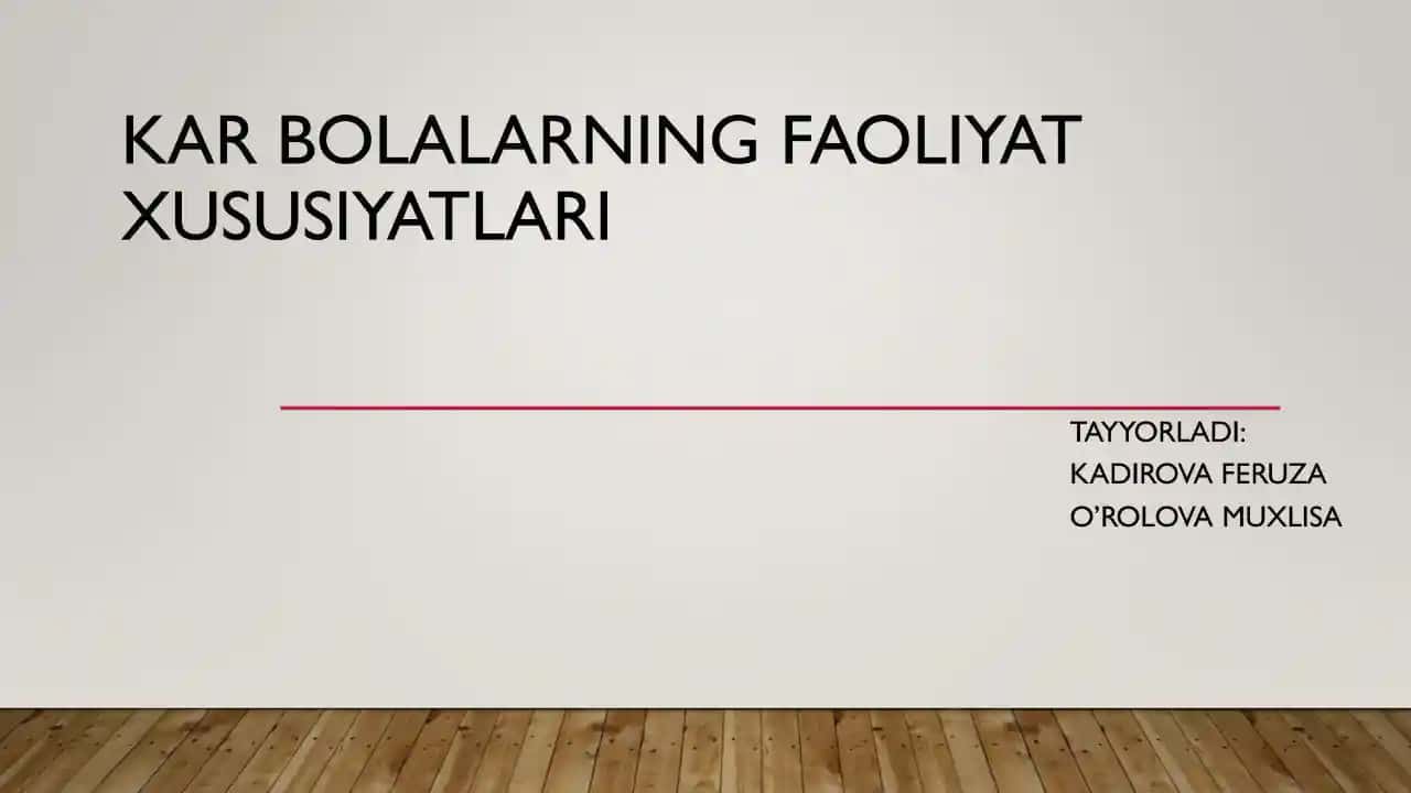 Kar bolalarning faoliyatlari
