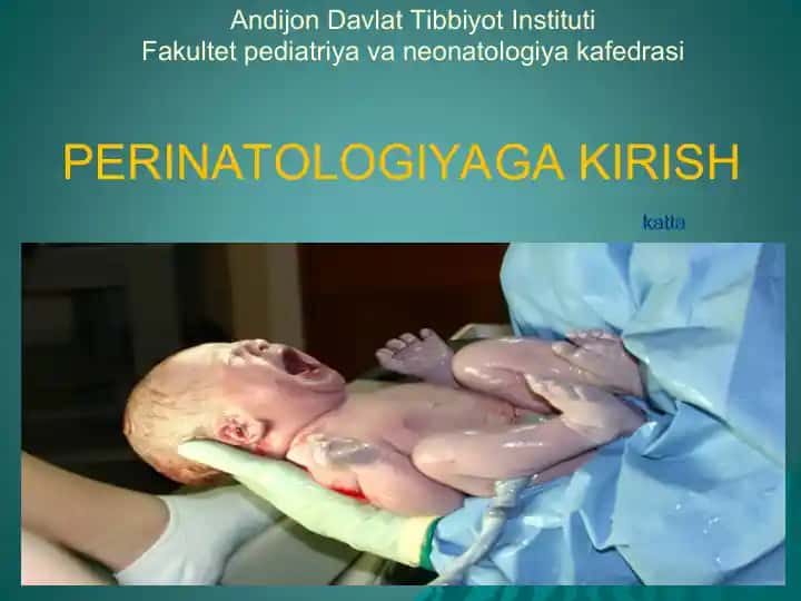 Neonatologiya