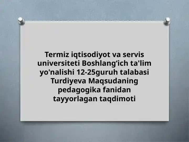 Pedagogik Fan