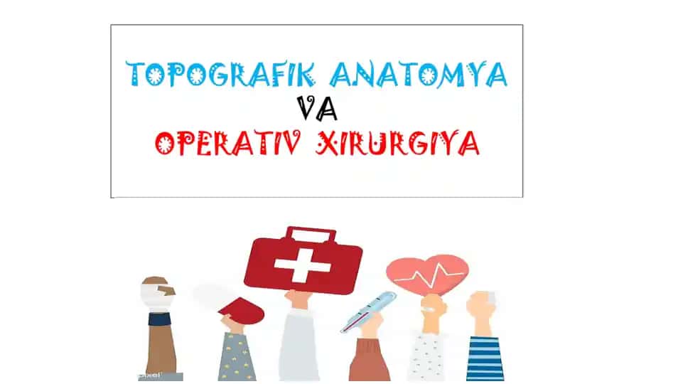 TOPOGRAFIK ANATOMYA VA OPERATIV XIRURGIYA