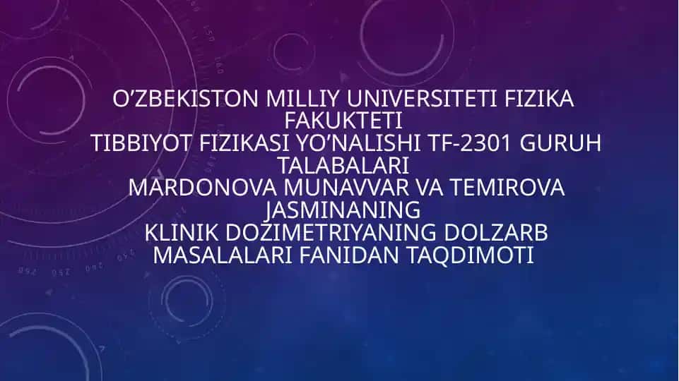 Gazlidozimetrlar