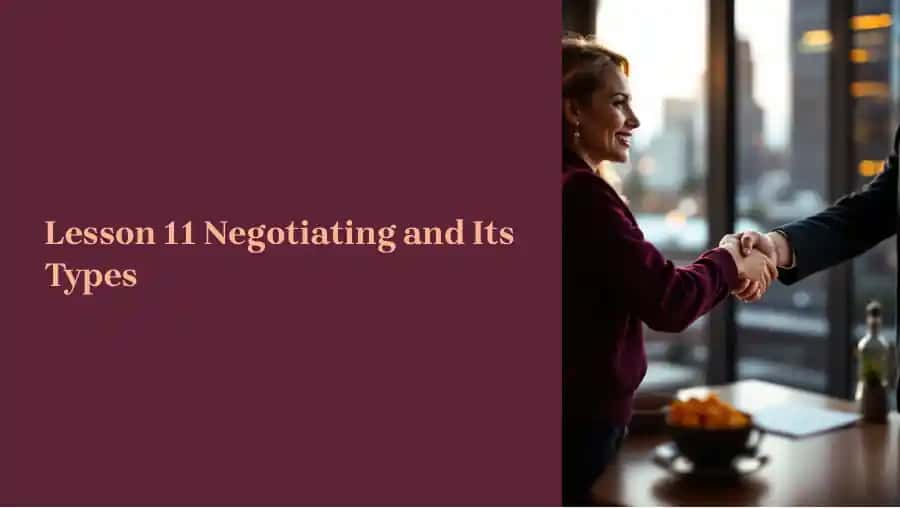 Negotiation and Its Types