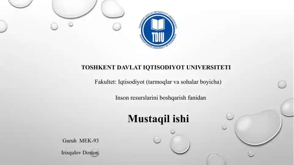 Inson resurslari axbarot tizimi