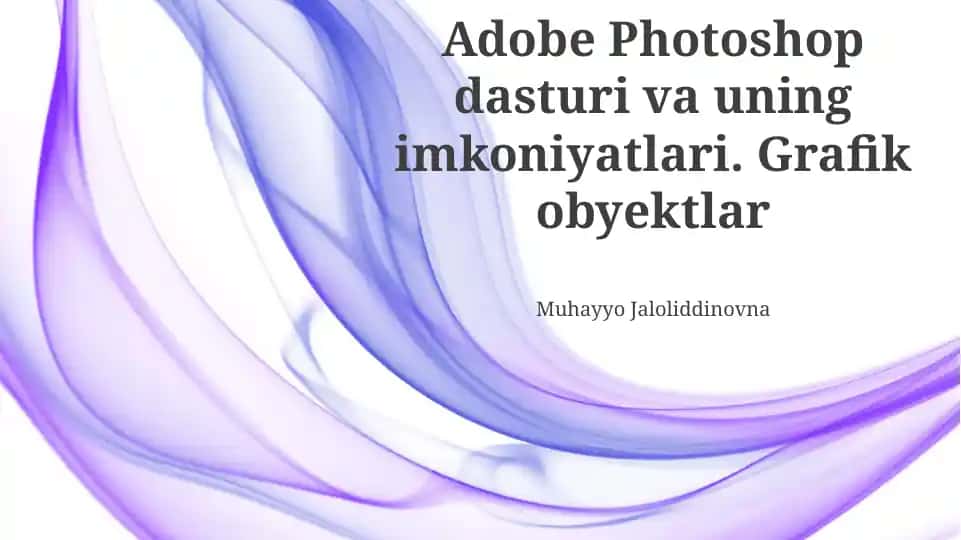 Adobe Photoshop