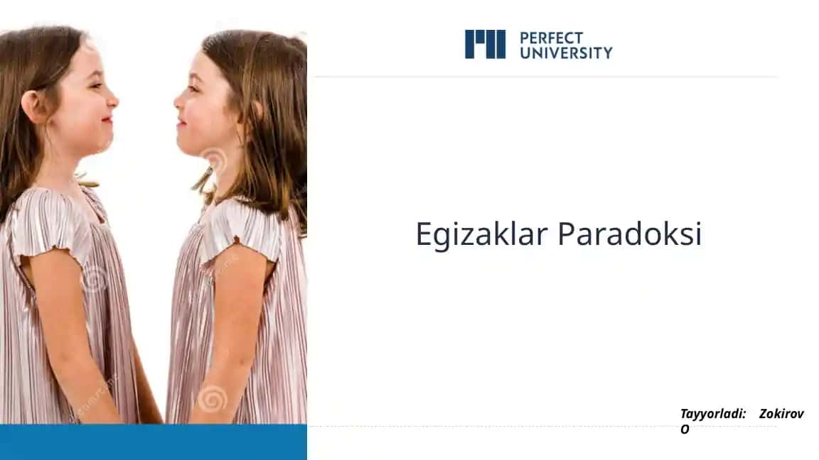 Egizaklar Paradoksi