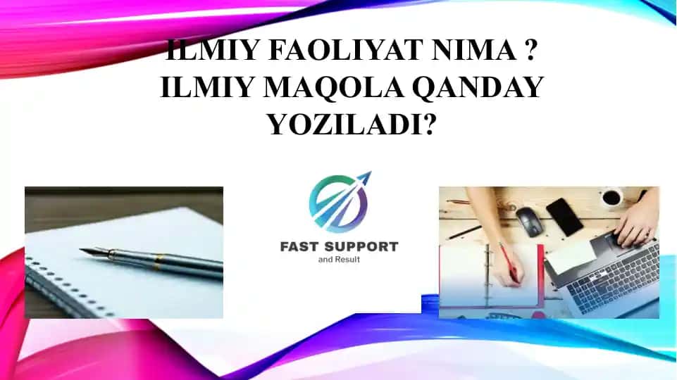 Ilmiy faoliyat