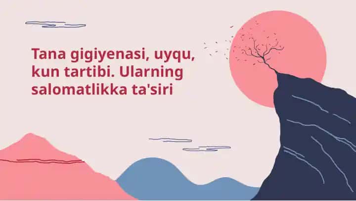 Gigienik gigiena va salomatlik
