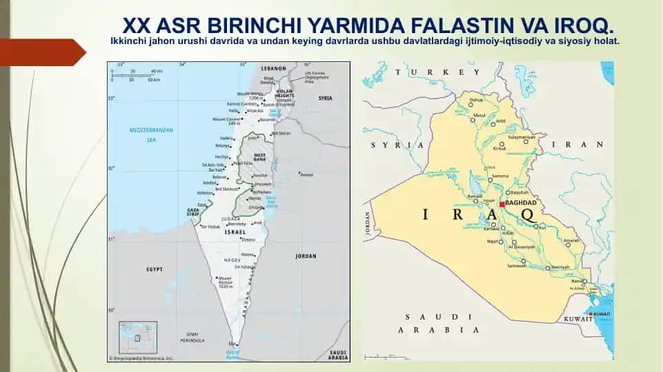 Tarix. Falastin Tarixi