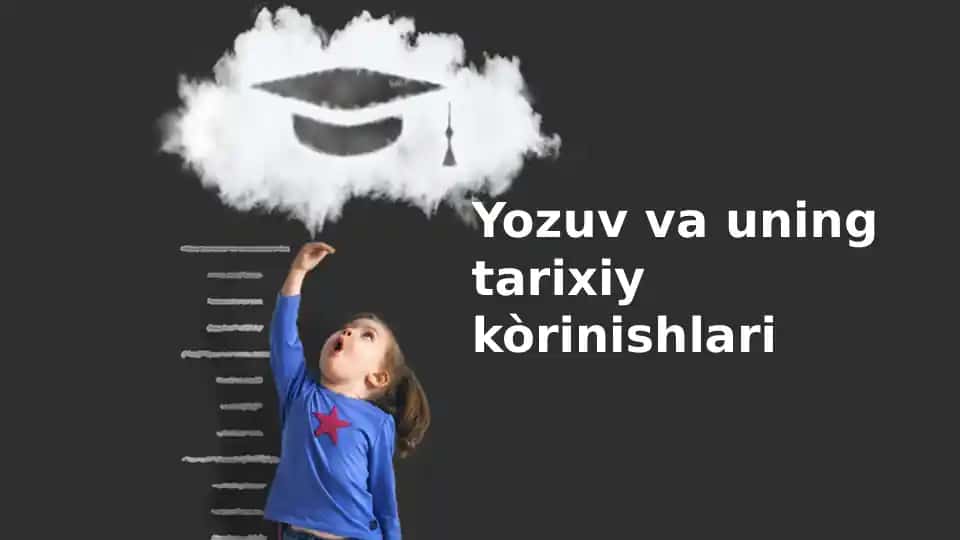 Yozuvvauning tarixiy kòrinishlari