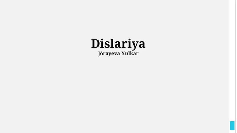 Dislariya
