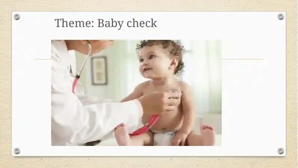 Baby check