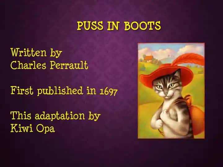 PUSS IN BOOTS