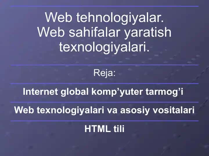 Internet