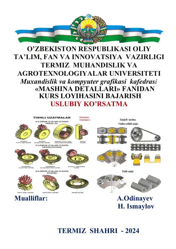 "Mashina Detallari Kurs Loyihasi"