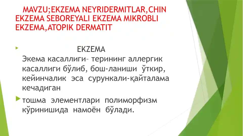 Ekzema