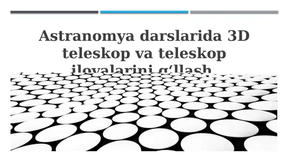 3D teleskoplar
