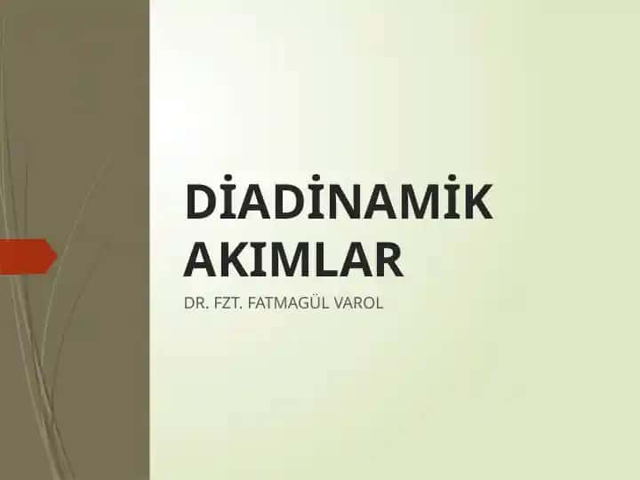 Diadinamik akimlar
