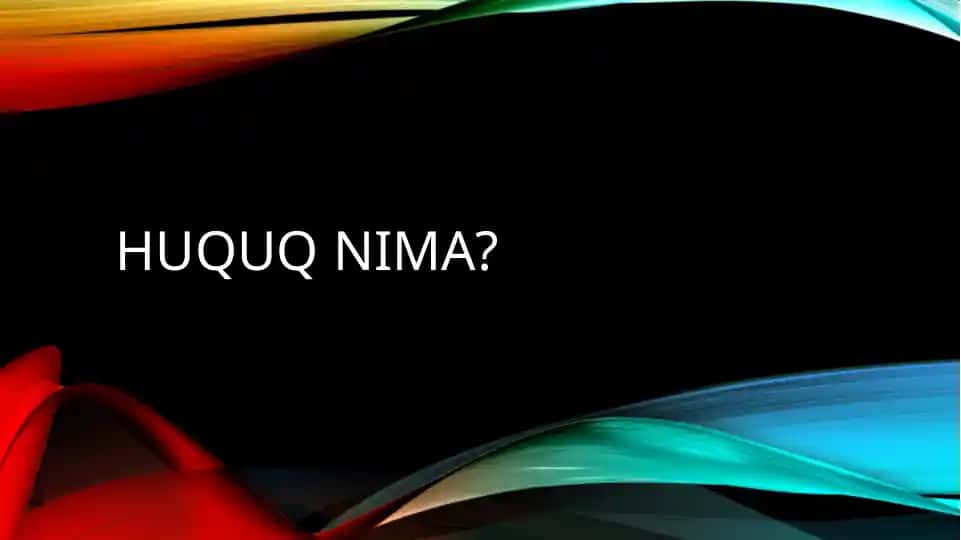 Huquq