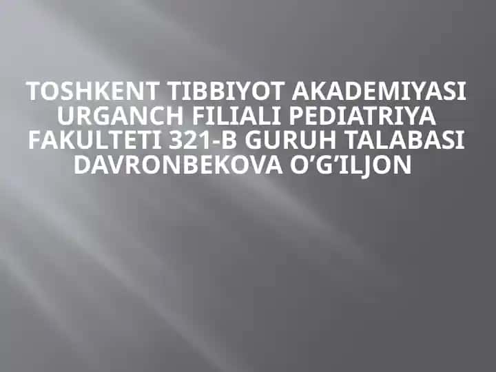 KUYISH KASALLIGI