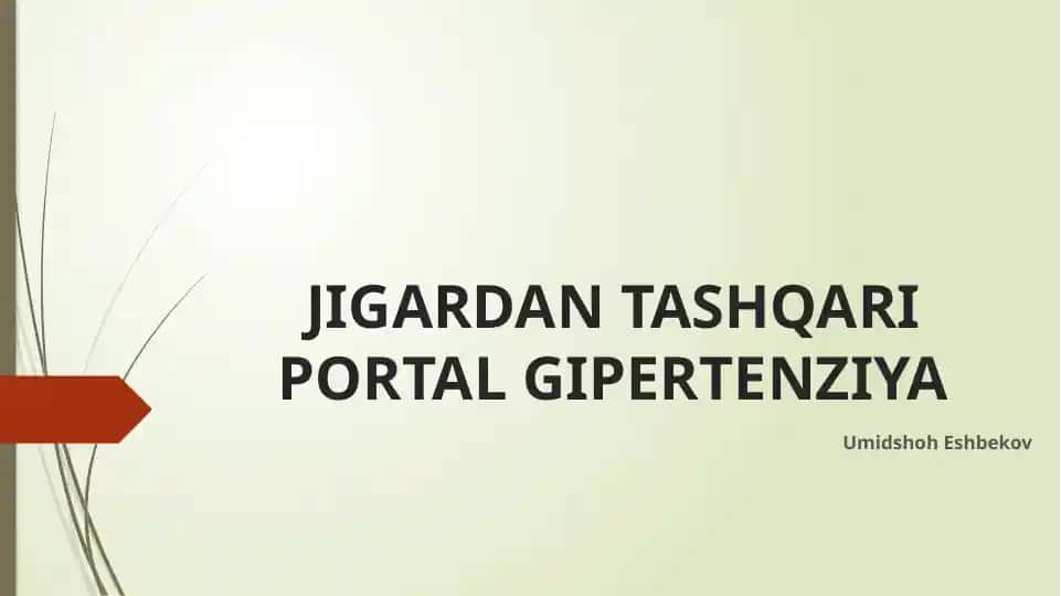 Portal Gipertenziya