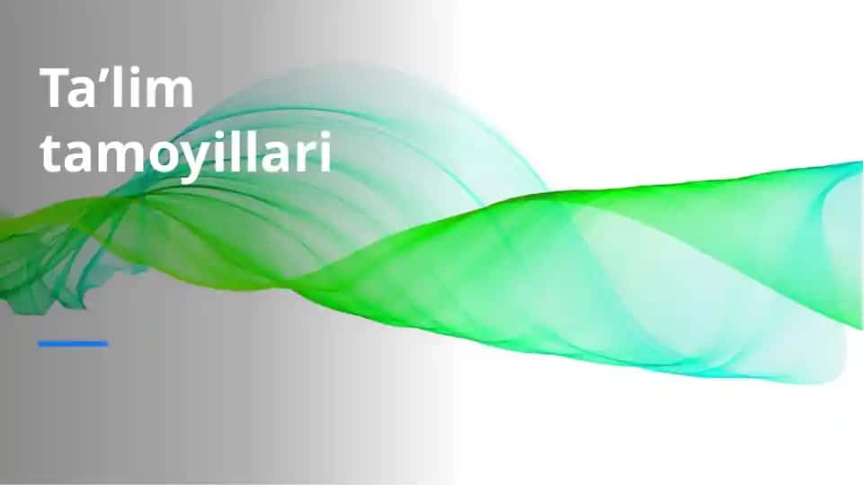 Taʼlim tamoyillari