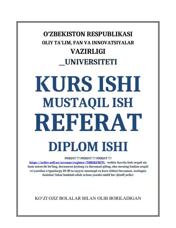 Ko‘zi ojiz bolalar bilan olib boriladigan logopedik ishlar